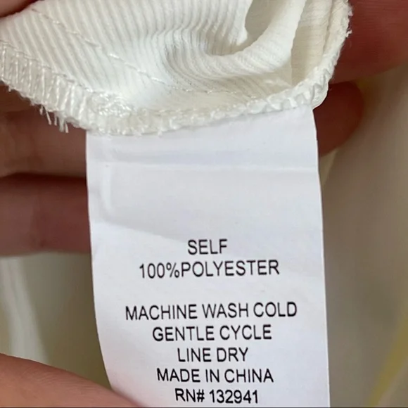 Amanda Uprichard Laurie Jumpsuit Ivory Long Sleeves Size Medium - Picture 5 of 5